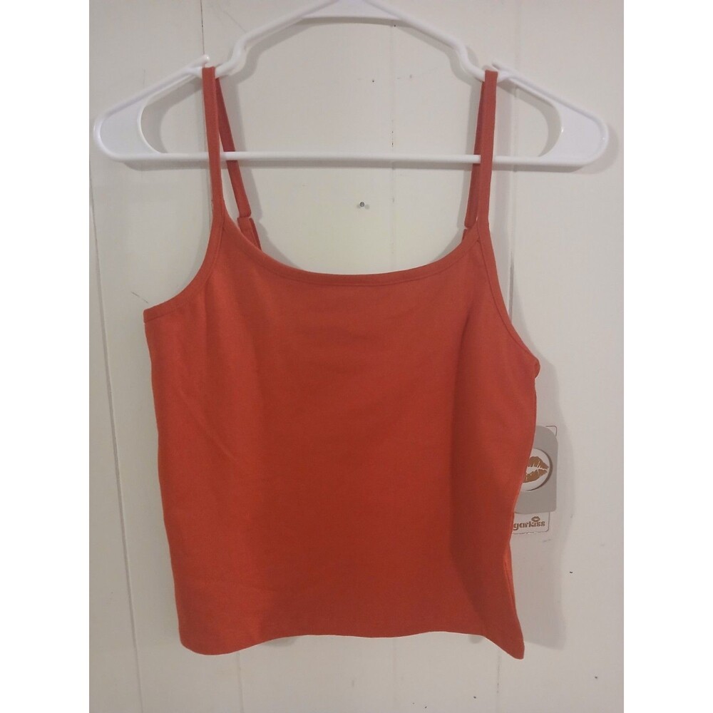Sugar Kiss Crop Top Women's Size Small Red Spaghetti Strap